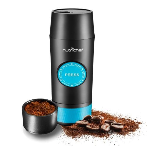 Nutrichef Portable Espresso Maker - Mini Handheld Coffee