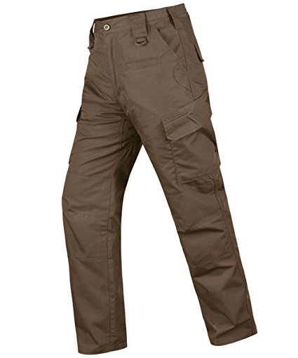 HARD LAND Men's Waterproof Tactical Pants Ripstop Work Cargo Pants 