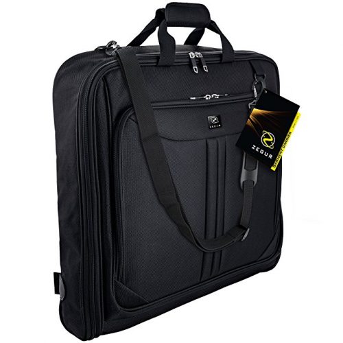 ZEGUR Suit Carry On Garment Bag for Travel & Business Trips