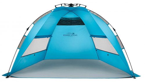  Pacific Breeze Easy Up Beach Tent