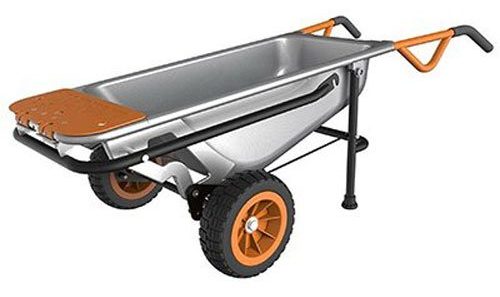 WORX WG050 Aerocart 8-in-1 2-Wheel Wheelbarrow/Garden Cart/Dolly