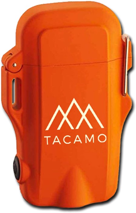 #10 TACAMO Dual-Head Flameless Water-Resistant USB Rechargeable Windproof Lighter
