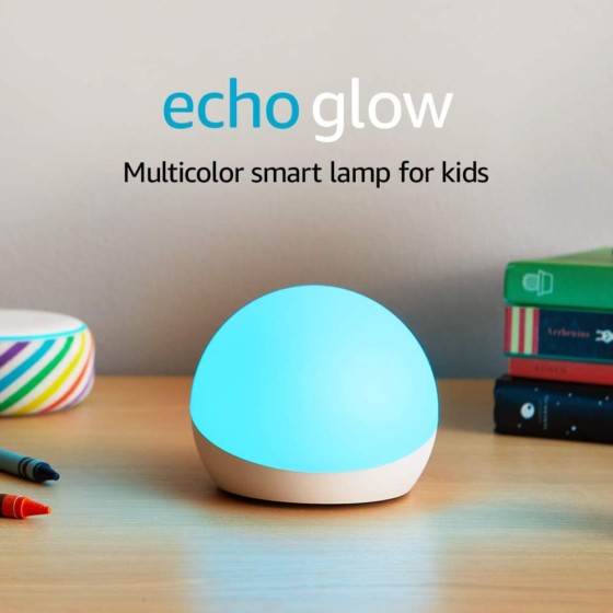 Echo-Glow Nightstand Maps -Smart Lamps for Kids