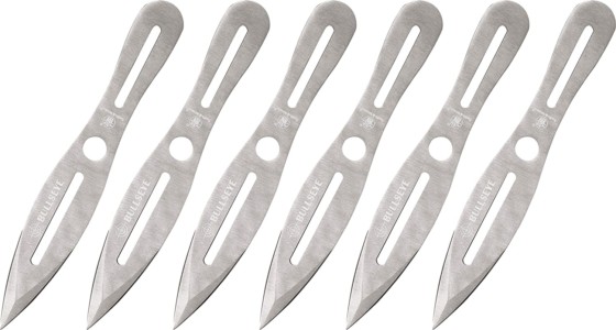 Wesson & Smith Six Stainless Steel Knives for throwing(SWTK8CP)