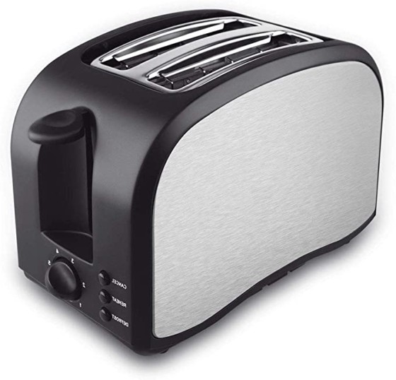 Black 2 Slice Toaster 