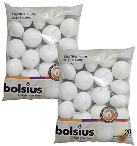 BOLSIUS Unscented Floating Candles 