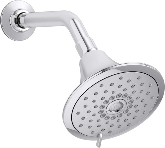 The 1.75 gpm Showerhead from KOHLER K-22169-G-CP Forte 