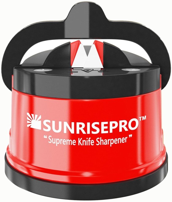SunrisePro Knife Sharpener, Work for all Blade Types
