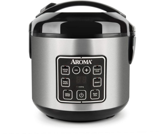 Aroma Cool Touch Digital Rice/Multicooker/Vegetable Steamers