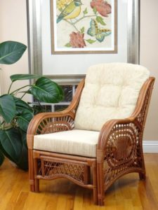 lounge wicker armchair 