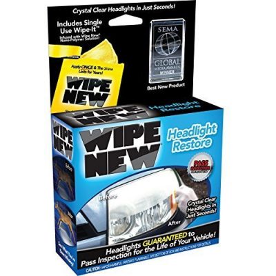  Wipe New HDL6PCMTRRT Headlight Restore Kit: