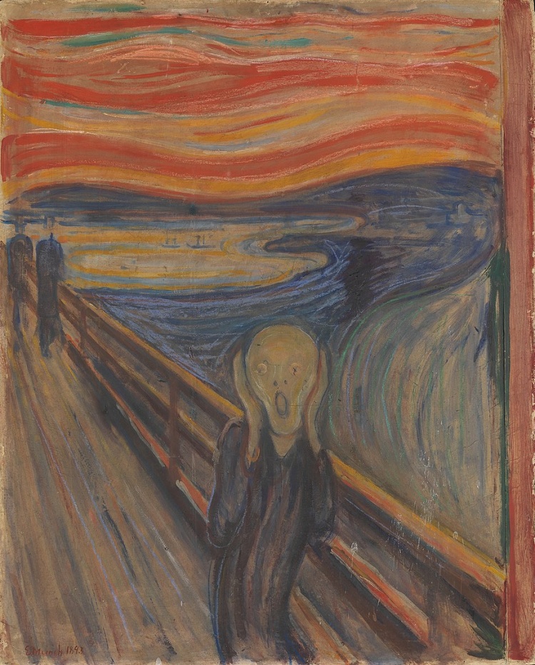 The Scream by Edvard Munich