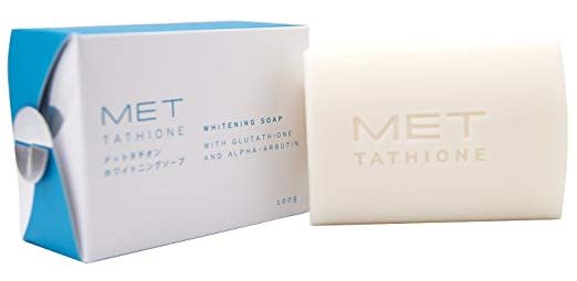Met Tathione Whitening Soap With Glutathione and Alpha-Arbutin